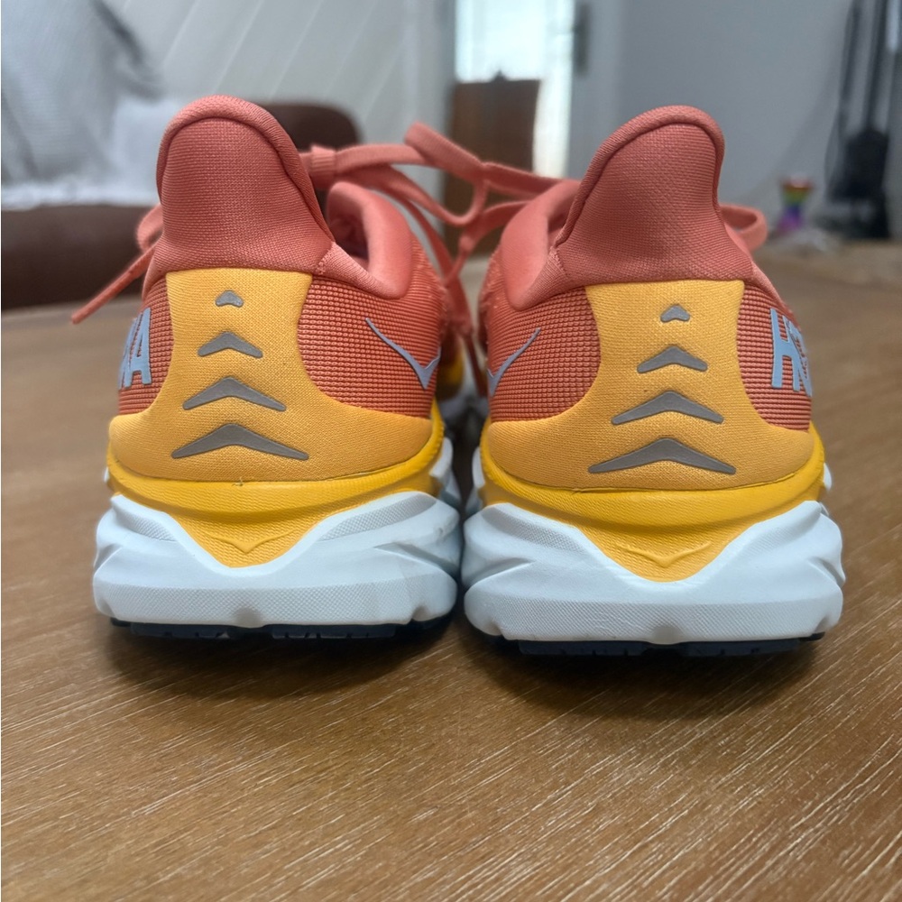 Hoka Women's Orange Running Shoes - Picture 2 of 7
